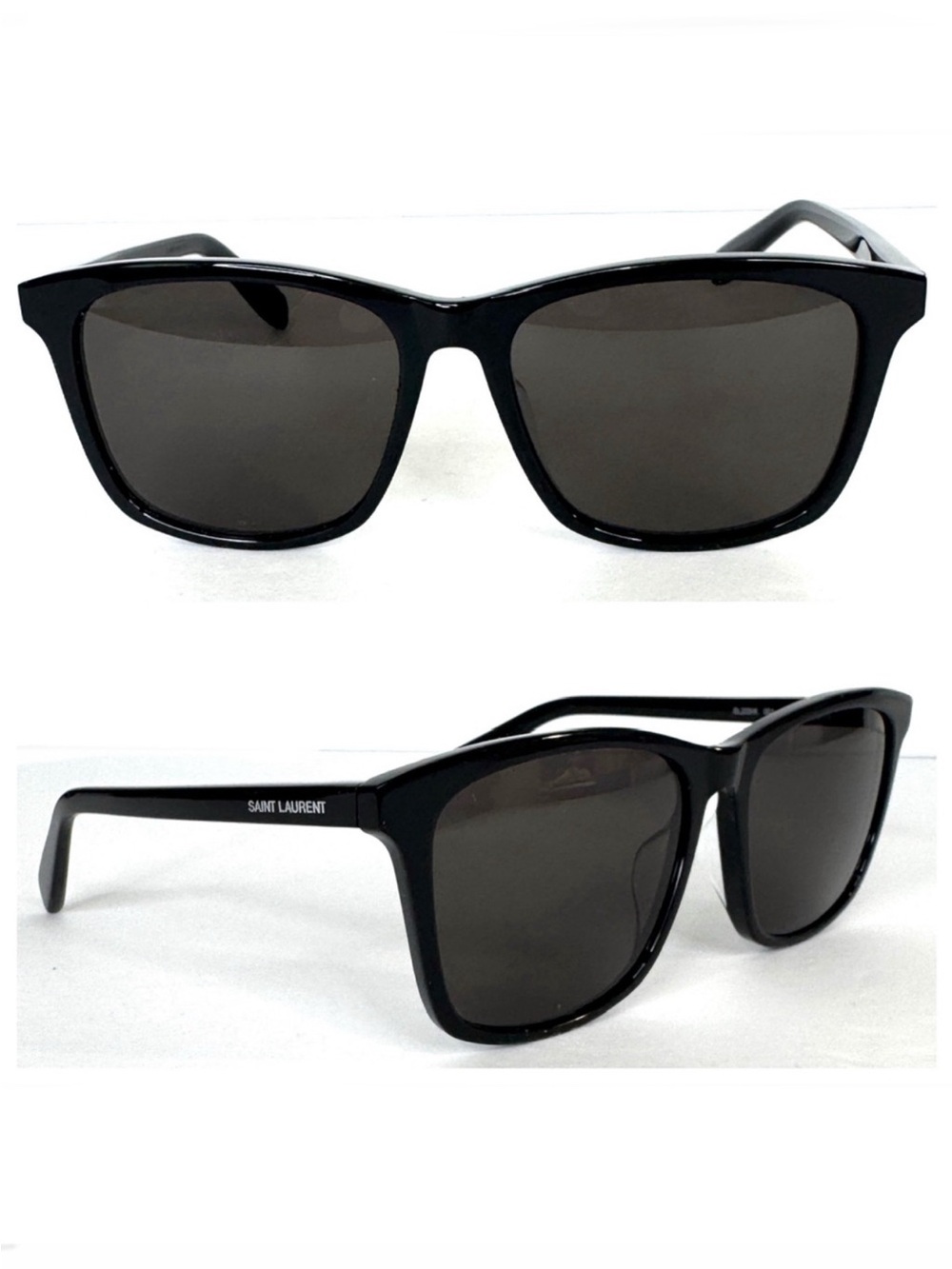 SAINT LAURENT Black SL 205/K Sunglasses Made in Italy